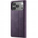 Фото Кожаный чехол-книжка CaseMe Velvet Matte для Apple iPhone 17 Pro / 18 Pro (6.3") (Purple) в магазине vchehle.ua