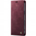 Кожаный чехол-книжка CaseMe Velvet Matte для Apple iPhone 17 Pro / 18 Pro (6.3") (Red)