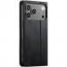 Фото Кожаный чехол-книжка CaseMe Velvet Matte для Apple iPhone 17 Pro Max / 18 Pro Max (6.9") (Black) на vchehle.ua