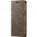 Кожаный чехол-книжка CaseMe Velvet Matte для Apple iPhone 17 Pro Max / 18 Pro Max (6.9") (Coffee)