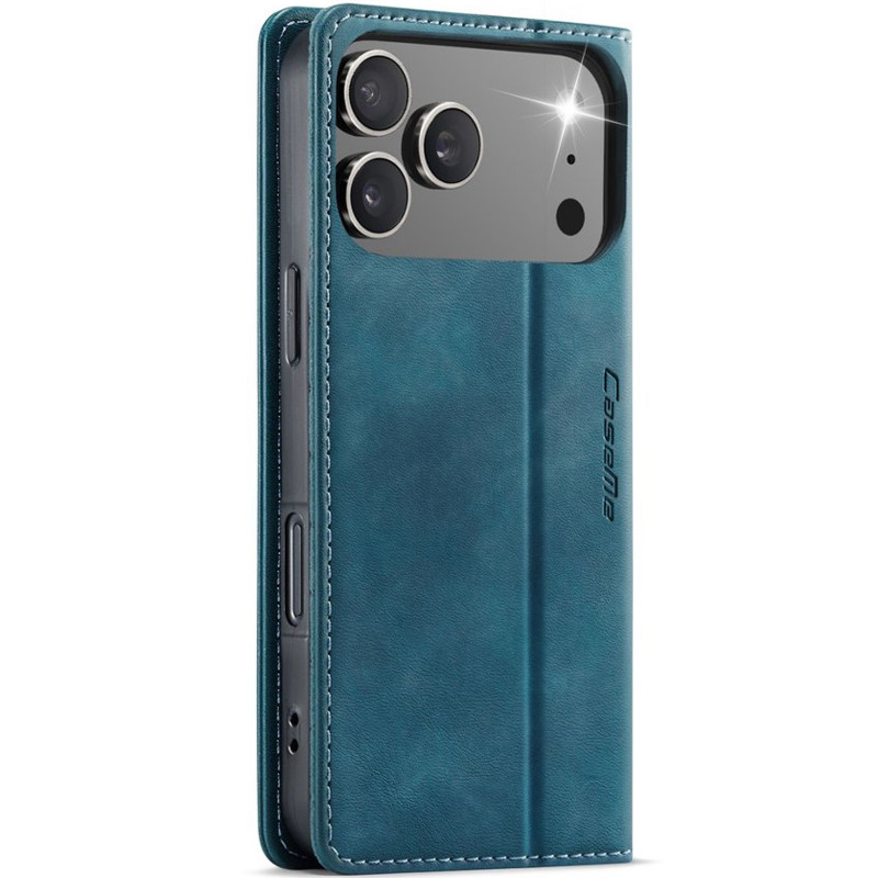 Фото Кожаный чехол-книжка CaseMe Velvet Matte для Apple iPhone 17 Pro Max / 18 Pro Max (6.9") (Green) на vchehle.ua