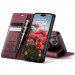 Кожаный чехол-книжка CaseMe Velvet Matte для Apple iPhone 17 Pro Max / 18 Pro Max (6.9") (Red) в магазине vchehle.ua