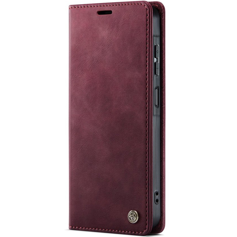 Шкіряний чохол-книжка CaseMe Velvet Matte для Samsung Galaxy A07 4G / A08 / A06 (Red)