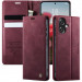 Фото Шкіряний чохол-книжка CaseMe Velvet Matte для Samsung Galaxy A07 4G / A08 / A06 (Red) в маназині vchehle.ua