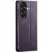 Фото Кожаный чехол-книжка CaseMe Velvet Matte для Samsung Galaxy A27 (Purple) на vchehle.ua