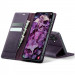 Купить Кожаный чехол-книжка CaseMe Velvet Matte для Samsung Galaxy A27 (Purple) на vchehle.ua