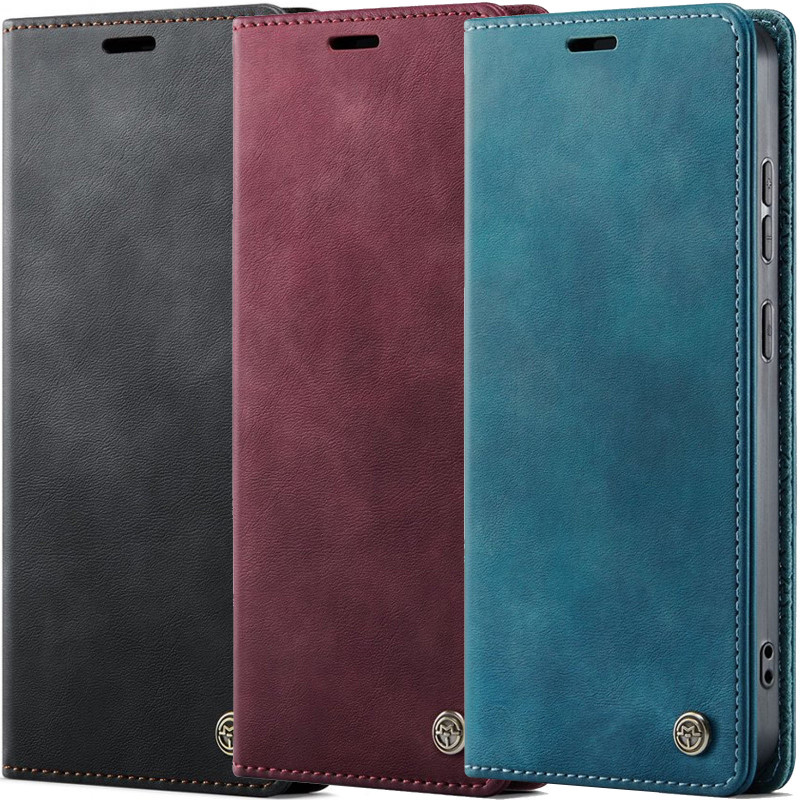 Кожаный чехол-книжка CaseMe Velvet Matte для Samsung Galaxy S26 FE