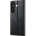 Купить Кожаный чехол-книжка CaseMe Velvet Matte для Samsung Galaxy S26 FE (Black) на vchehle.ua