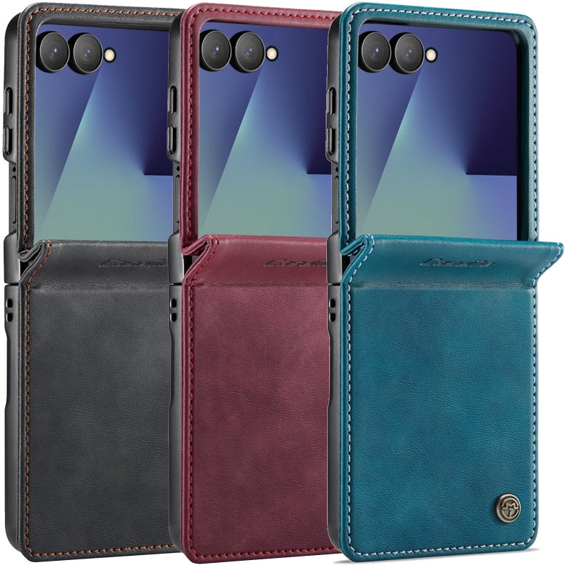 Кожаный чехол-книжка CaseMe Velvet Matte для Samsung Galaxy Z Flip8
