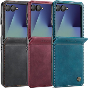 Кожаный чехол-книжка CaseMe Velvet Matte для Samsung Galaxy Z Flip8