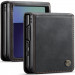 Фото Кожаный чехол-книжка CaseMe Velvet Matte для Samsung Galaxy Z Flip8 (Black) на vchehle.ua