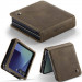 Фото Кожаный чехол-книжка CaseMe Velvet Matte для Samsung Galaxy Z Flip8 (Coffee) в магазине vchehle.ua