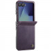 Кожаный чехол-книжка CaseMe Velvet Matte для Samsung Galaxy Z Flip8 (Purple)