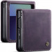 Фото Кожаный чехол-книжка CaseMe Velvet Matte для Samsung Galaxy Z Flip8 (Purple) на vchehle.ua