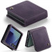 Фото Кожаный чехол-книжка CaseMe Velvet Matte для Samsung Galaxy Z Flip8 (Purple) в магазине vchehle.ua