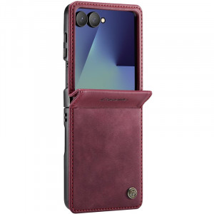 Кожаный чехол-книжка CaseMe Velvet Matte для Samsung Galaxy Z Flip8