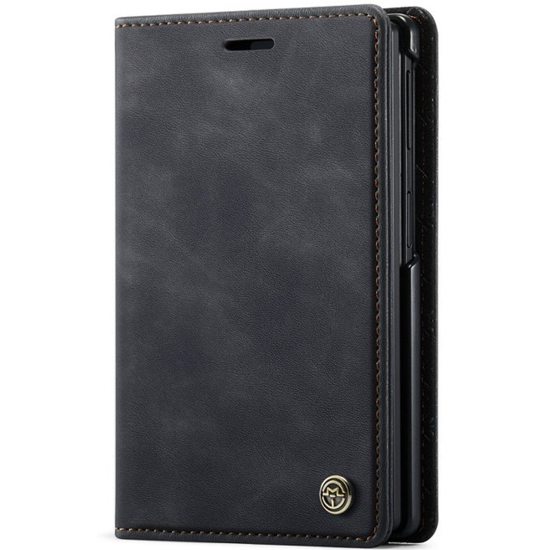 Кожаный чехол-книжка CaseMe Velvet Matte для Samsung Galaxy Z Fold8 (Black)