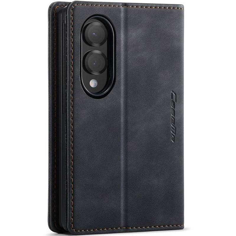 Фото Кожаный чехол-книжка CaseMe Velvet Matte для Samsung Galaxy Z Fold8 (Black) в магазине vchehle.ua