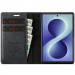 Кожаный чехол-книжка CaseMe Velvet Matte для Samsung Galaxy Z Fold8 (Black) в магазине vchehle.ua