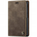 Кожаный чехол-книжка CaseMe Velvet Matte для Samsung Galaxy Z Fold8 (Coffee)