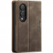 Фото Кожаный чехол-книжка CaseMe Velvet Matte для Samsung Galaxy Z Fold8 (Coffee) в магазине vchehle.ua