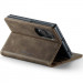 Купить Кожаный чехол-книжка CaseMe Velvet Matte для Samsung Galaxy Z Fold8 (Coffee) на vchehle.ua