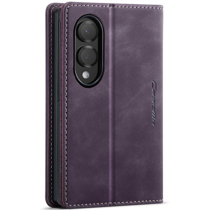 Фото Кожаный чехол-книжка CaseMe Velvet Matte для Samsung Galaxy Z Fold8 (Purple) в магазине vchehle.ua
