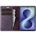 Кожаный чехол-книжка CaseMe Velvet Matte для Samsung Galaxy Z Fold8 (Purple) в магазине vchehle.ua