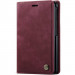 Кожаный чехол-книжка CaseMe Velvet Matte для Samsung Galaxy Z Fold8 (Red)