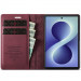 Кожаный чехол-книжка CaseMe Velvet Matte для Samsung Galaxy Z Fold8 (Red) в магазине vchehle.ua