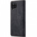 Фото Шкіряний чохол-книжка CaseMe Velvet Nubuck на Samsung Galaxy A12 / M12 (Black) в маназині vchehle.ua