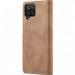 Фото Шкіряний чохол-книжка CaseMe Velvet Nubuck на Samsung Galaxy A12 / M12 (Brown) в маназині vchehle.ua