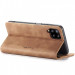 Замовити Шкіряний чохол-книжка CaseMe Velvet Nubuck на Samsung Galaxy A12 / M12 (Brown) на vchehle.ua