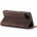 Замовити Шкіряний чохол-книжка CaseMe Velvet Nubuck на Samsung Galaxy A12 / M12 (Coffee) на vchehle.ua