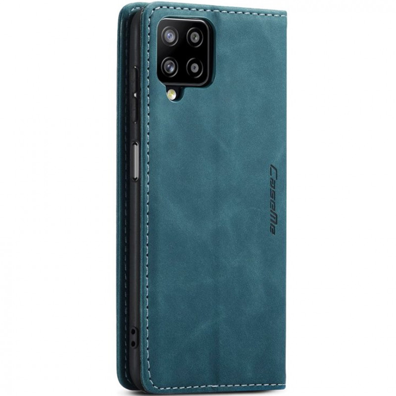 Купити Шкіряний чохол-книжка CaseMe Velvet Nubuck на Samsung Galaxy A12 / M12 (Green) на vchehle.ua