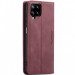 Купити Шкіряний чохол-книжка CaseMe Velvet Nubuck на Samsung Galaxy A12 / M12 (Red) на vchehle.ua