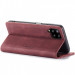 Замовити Шкіряний чохол-книжка CaseMe Velvet Nubuck на Samsung Galaxy A12 / M12 (Red) на vchehle.ua