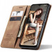 Фото Кожаный чехол-книжка CaseMe Velvet Nubuck для Samsung Galaxy A24 4G (Brown) в магазине vchehle.ua