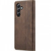 Кожаный чехол-книжка CaseMe Velvet Nubuck для Samsung Galaxy A24 4G (Coffee) в магазине vchehle.ua