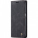 Кожаный чехол-книжка CaseMe Velvet Nubuck для Samsung Galaxy A25 5G (Black)