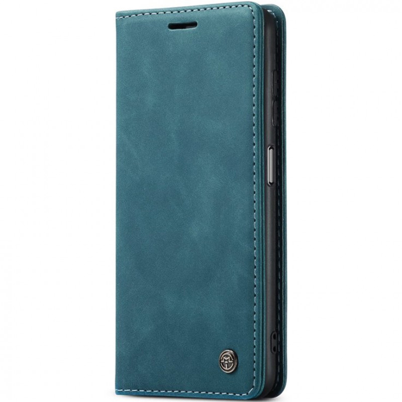 Кожаный чехол-книжка CaseMe Velvet Nubuck для Samsung Galaxy A25 5G (Green)