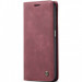 Кожаный чехол-книжка CaseMe Velvet Nubuck для Samsung Galaxy A25 5G (Red)