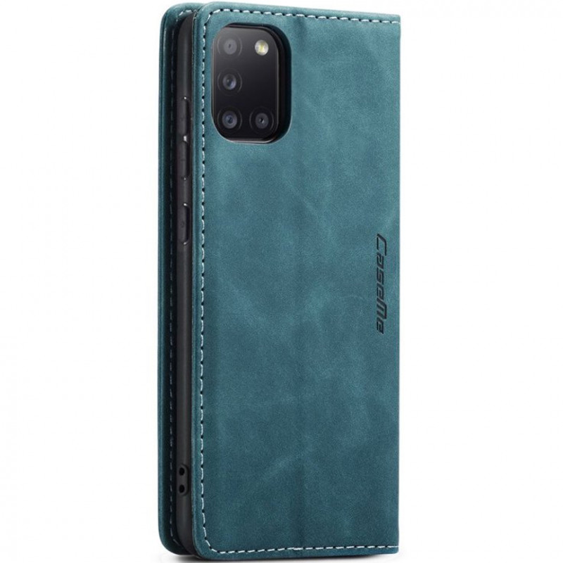 Шкіряний чохол-книжка CaseMe Velvet Nubuck на Samsung Galaxy A36 5G / A37 5G / A56 5G (Green) в магазині vchehle.ua