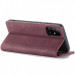 Шкіряний чохол-книжка CaseMe Velvet Nubuck на Samsung Galaxy A36 5G / A37 5G / A56 5G (Red) в магазині vchehle.ua