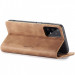 Купить Кожаный чехол-книжка CaseMe Velvet Nubuck для Samsung Galaxy A32 5G / M32 5G (Brown) на vchehle.ua
