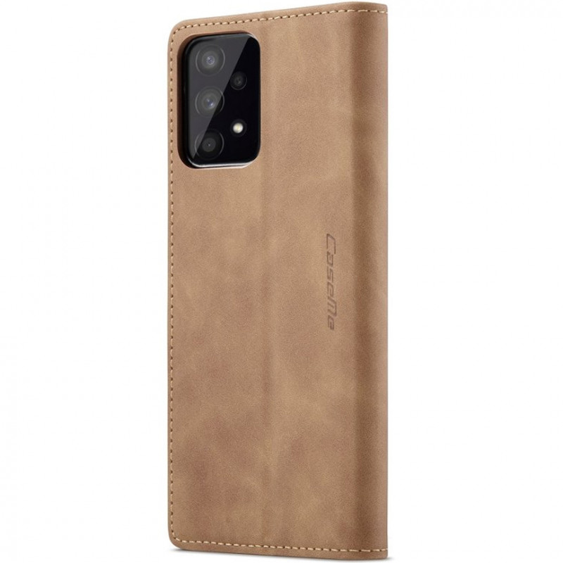 Заказать Кожаный чехол-книжка CaseMe Velvet Nubuck для Samsung Galaxy A32 5G / M32 5G (Brown) на vchehle.ua