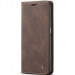 Кожаный чехол-книжка CaseMe Velvet Nubuck для Samsung Galaxy A32 5G / M32 5G (Coffee)