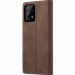 Кожаный чехол-книжка CaseMe Velvet Nubuck для Samsung Galaxy A32 5G / M32 5G (Coffee) в магазине vchehle.ua