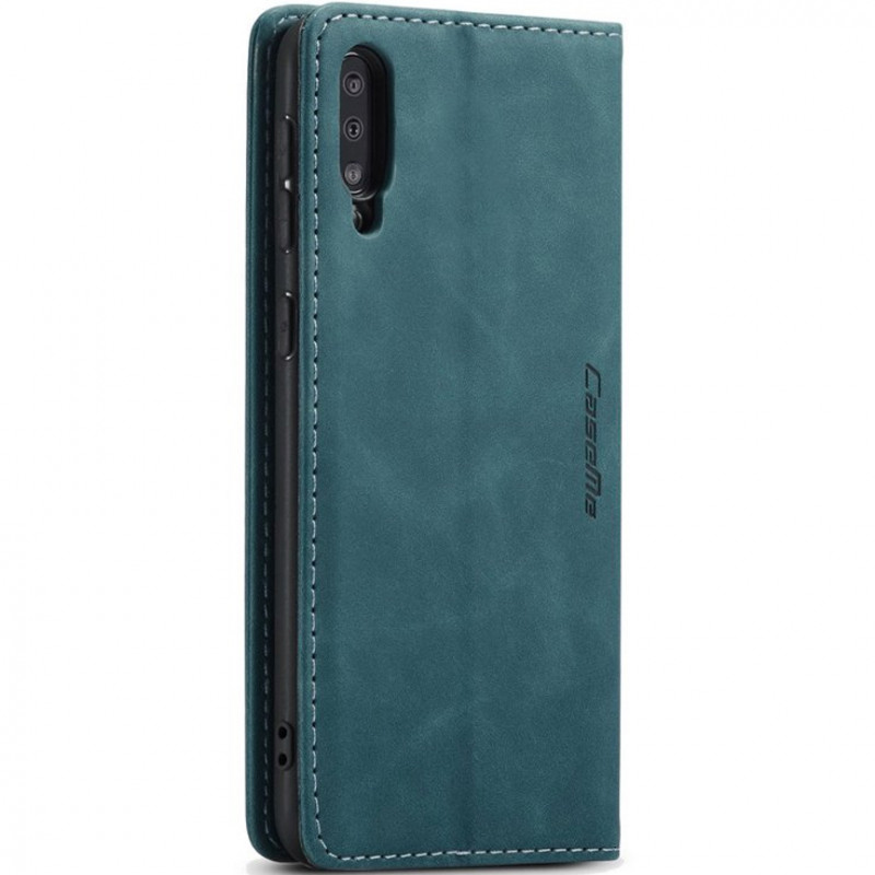 Фото Кожаный чехол-книжка CaseMe Velvet Nubuck для Samsung Galaxy A50 (A505F) / A50s / A30s (Green) в магазине vchehle.ua