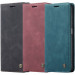 Кожаный чехол-книжка CaseMe Velvet Nubuck для Xiaomi Redmi 15C (Global) / Poco C85 (Global)